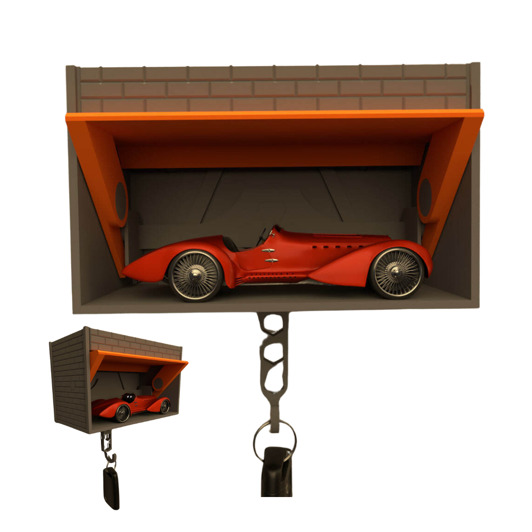 Garage Porta Llaves – Gris